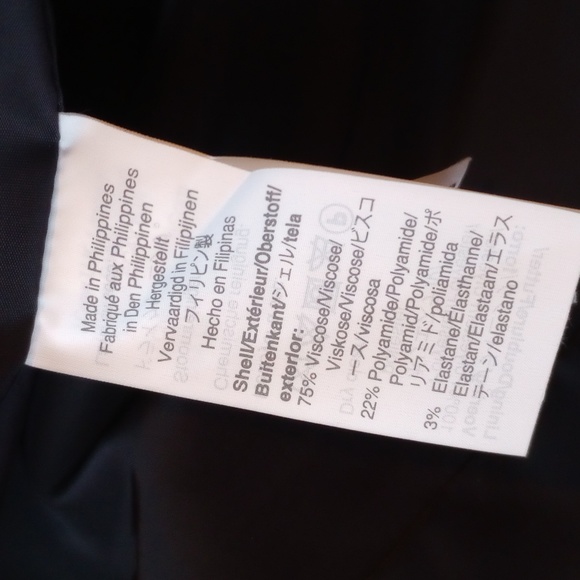 J.Crew Women's Black Going-Out Blazer Jacket in Stretch Twill Size 14 H2743 EUC - Picture 12 of 16